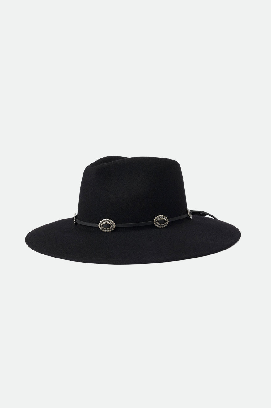 Accesorii Unisex Brixton Adjustable Western Hat Band Negrii | VGHAO4295