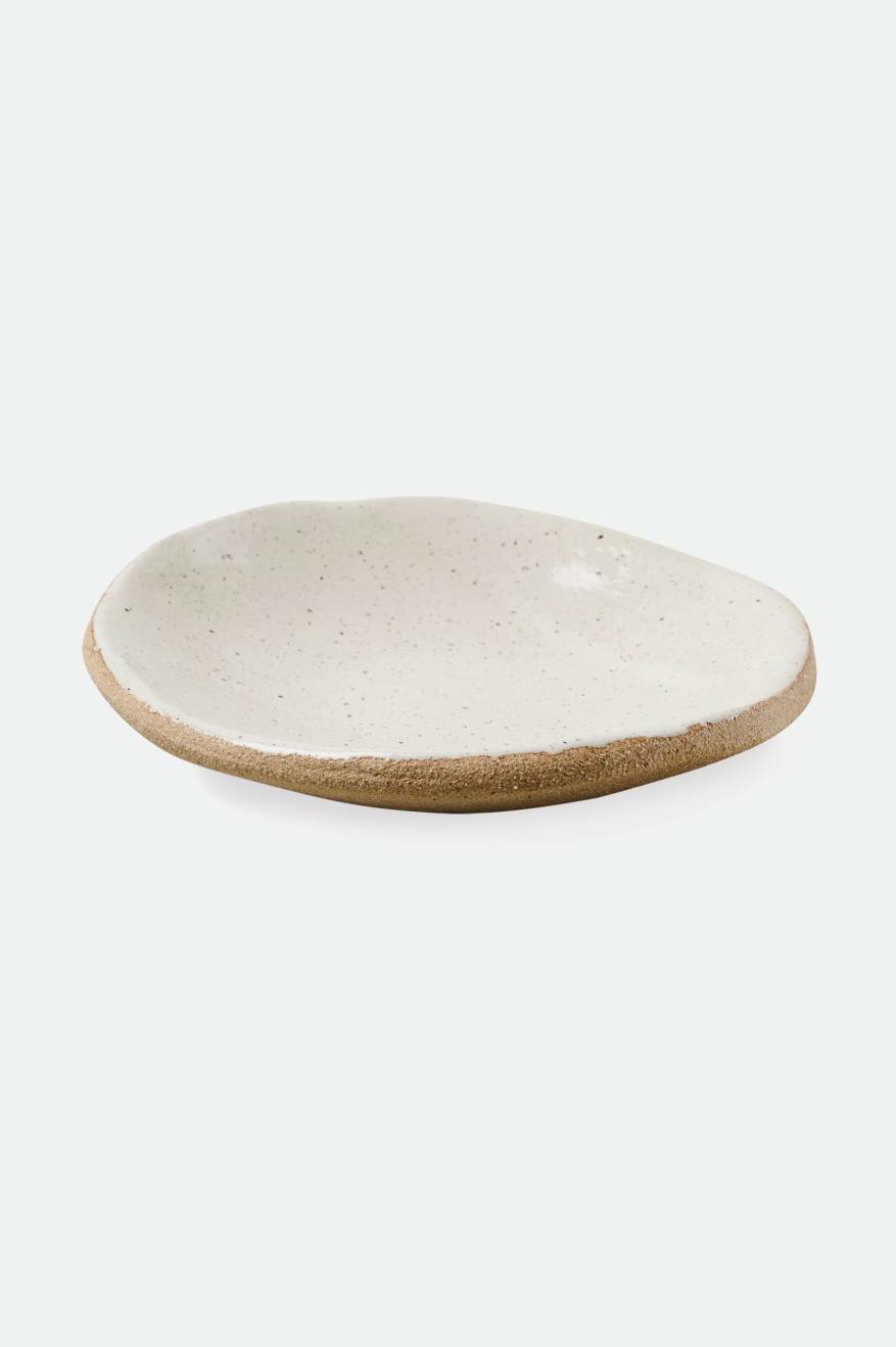 Accesorii Unisex Brixton O-M Hand Crafted Ceramică Catch All Dish Bej | FBHKT4190