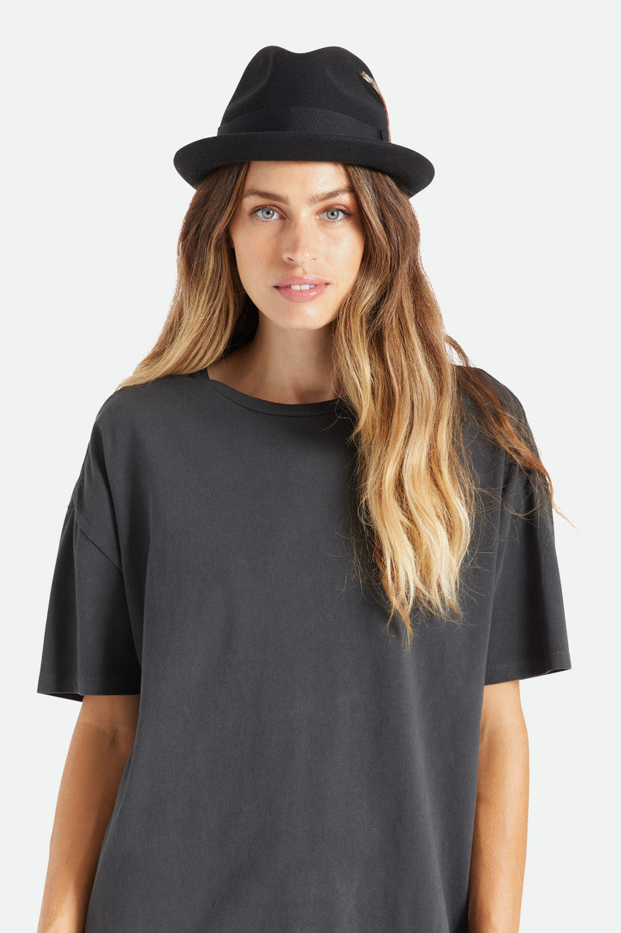 Fedoras Barbati Brixton Gain Negrii | UXJCZ8349