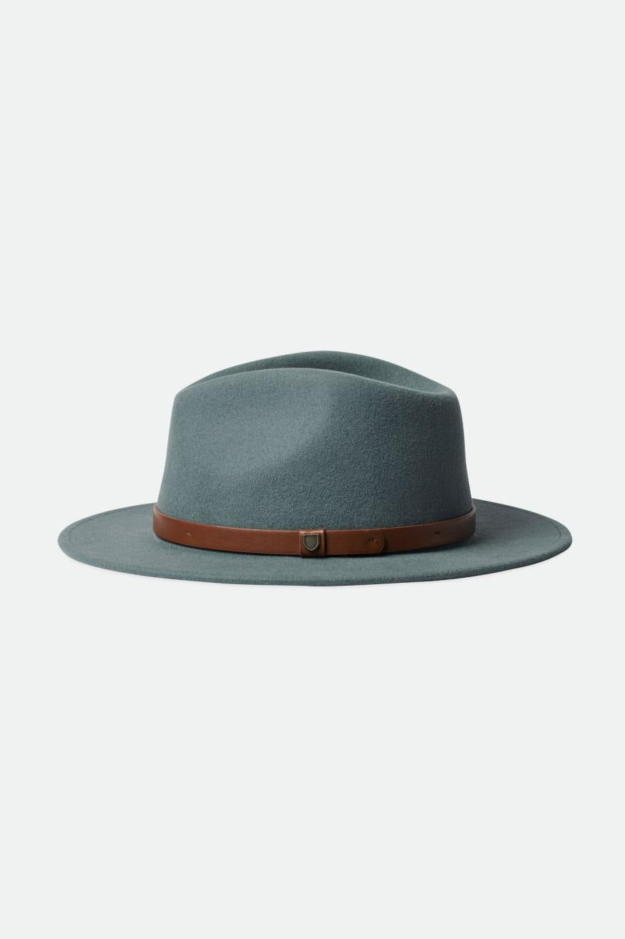 Fedoras Barbati Brixton Messer Albastri | LRWEC6725