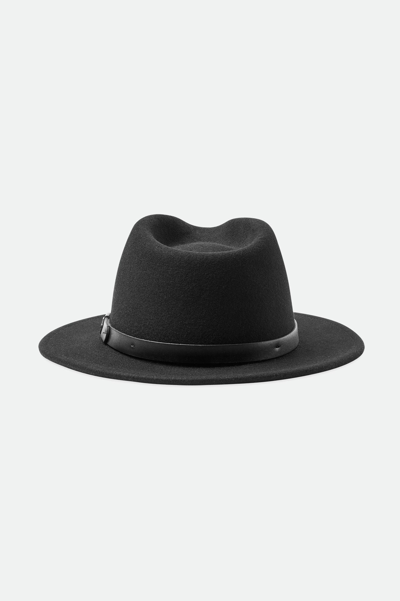 Fedoras Barbati Brixton Messer Negrii | AYEXZ3482