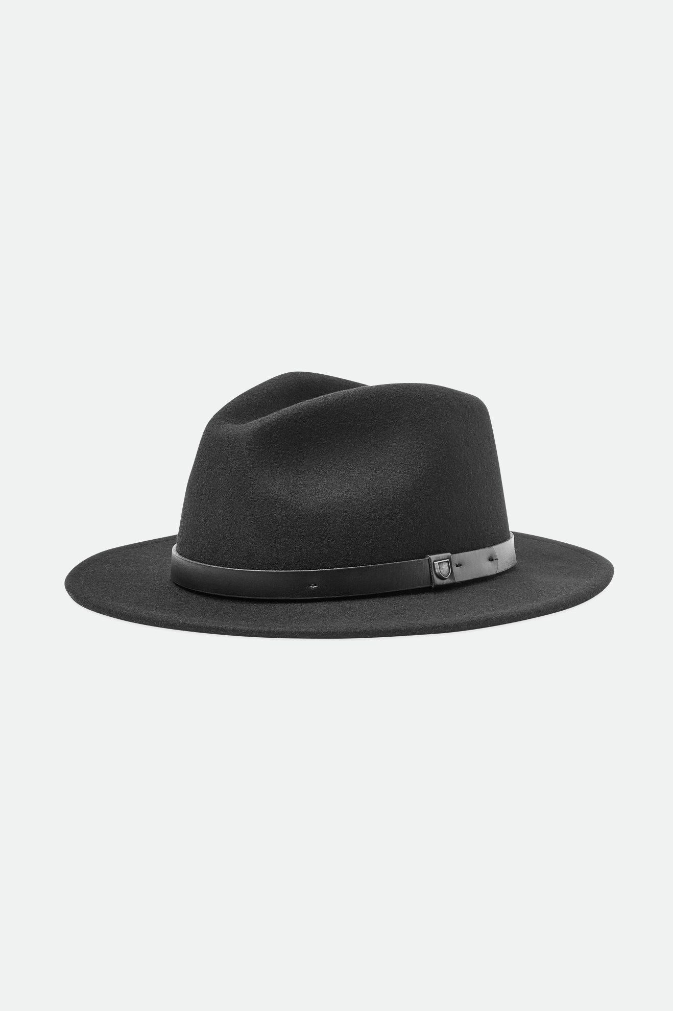 Fedoras Barbati Brixton Messer Negrii | AYEXZ3482