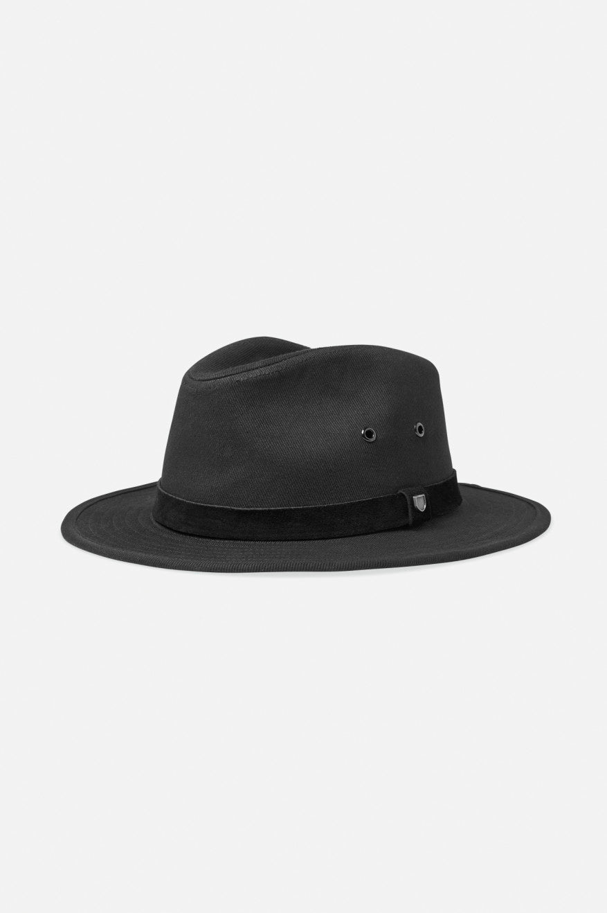 Fedoras Barbati Brixton Messer Utility Adventure Negrii | NVAEP0123