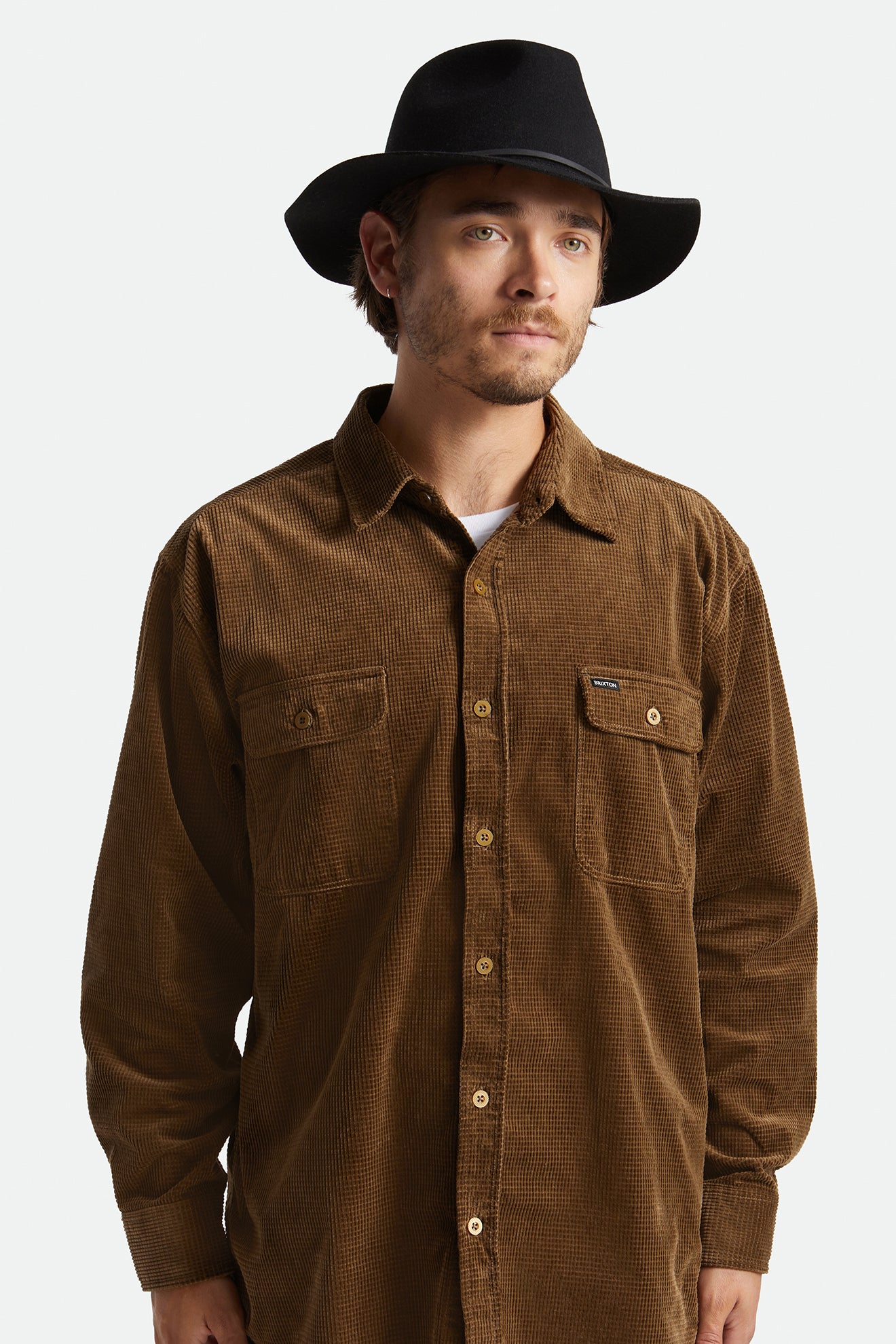 Fedoras Barbati Brixton Wesley Negrii | UIONH7629