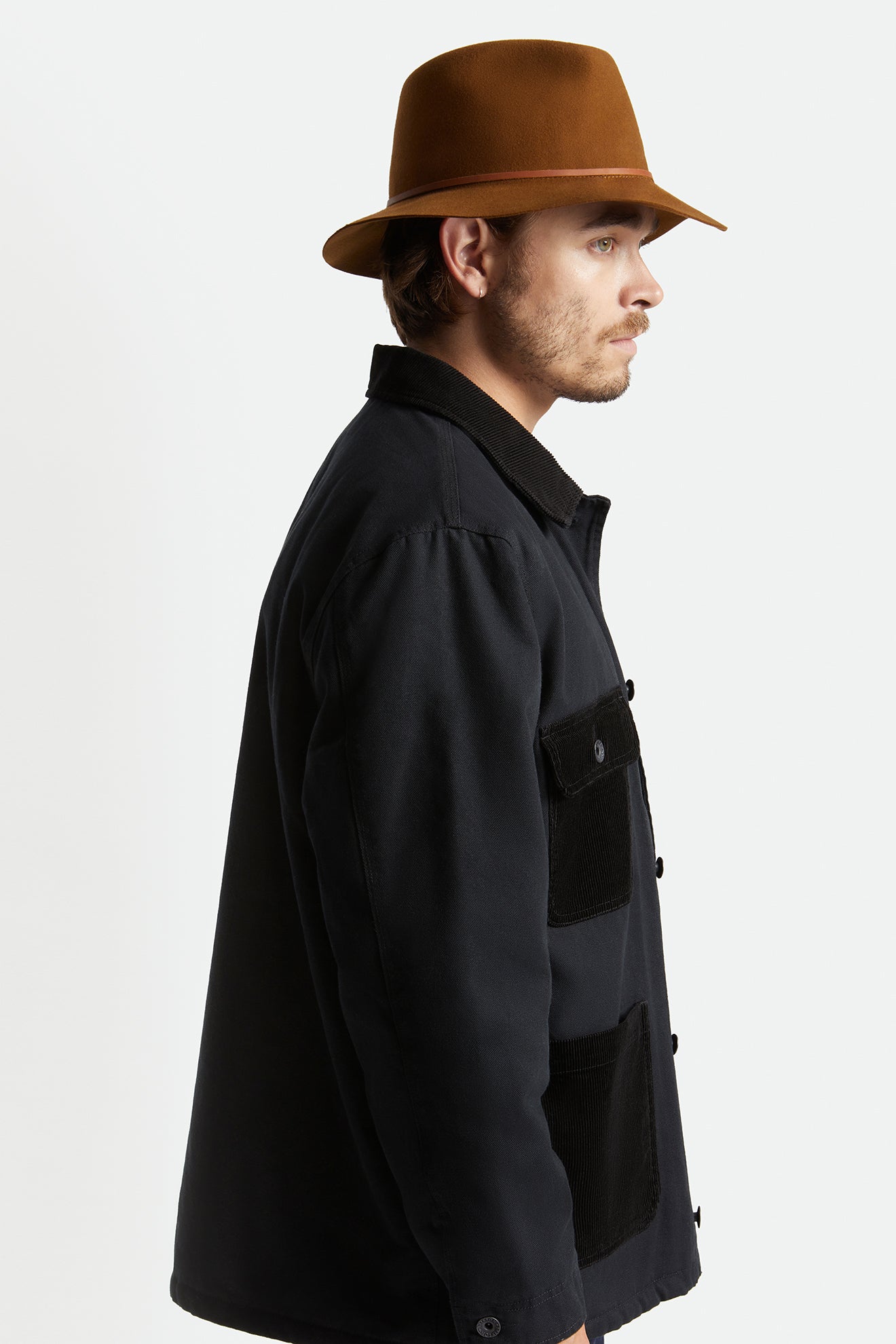 Fedoras Barbati Brixton Wesley Packable Cafe | MTFVK2578