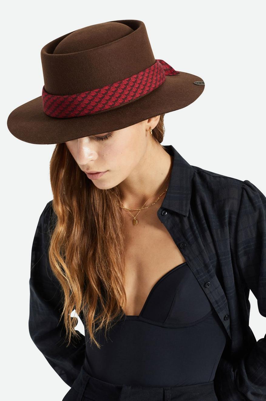 Fedoras Dama Brixton Fender Jaguar Contour Fedora Maro | DAKJP9375