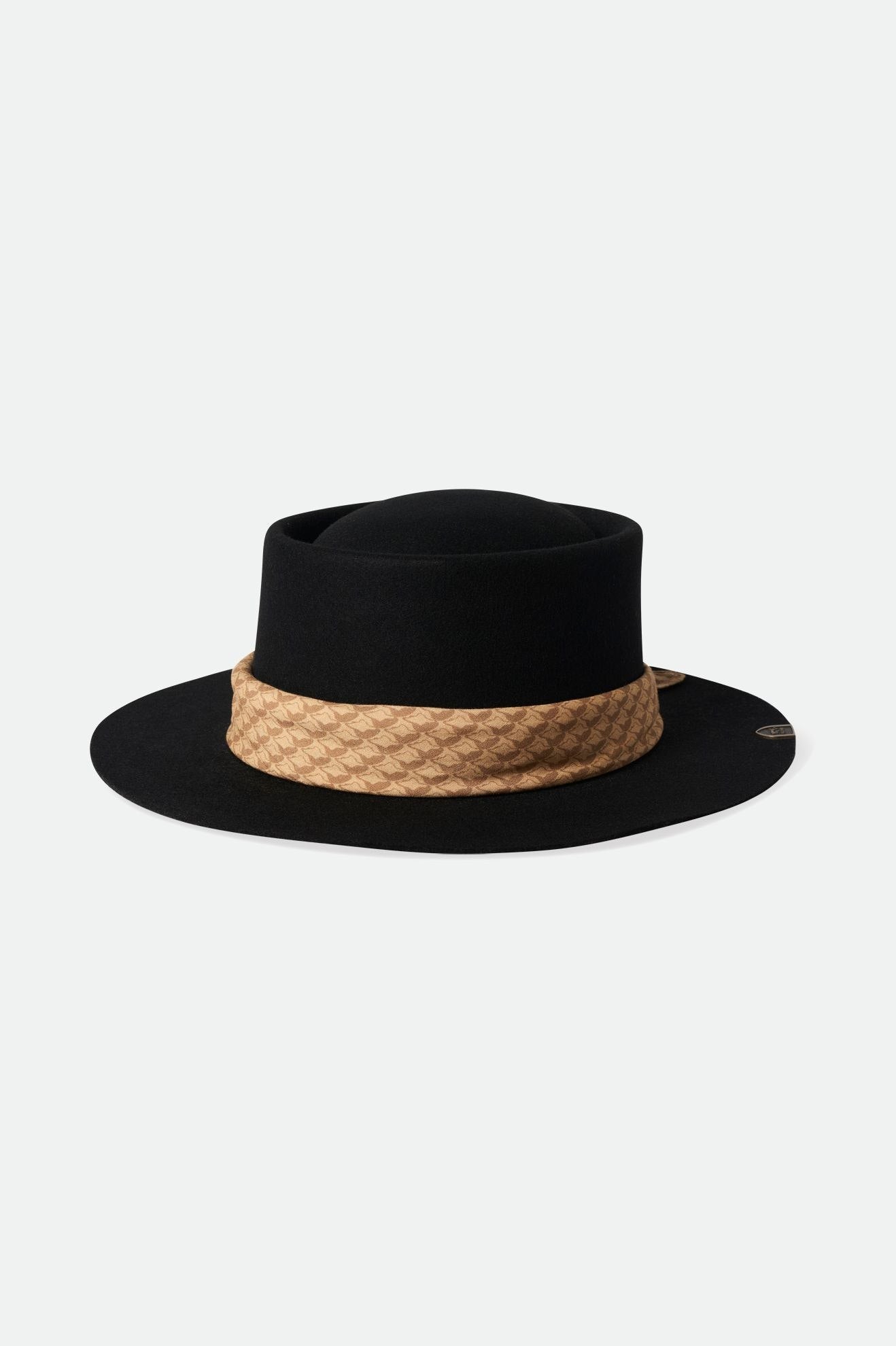 Fedoras Dama Brixton Fender Jaguar Contour Fedora Negrii | WZBRO9618