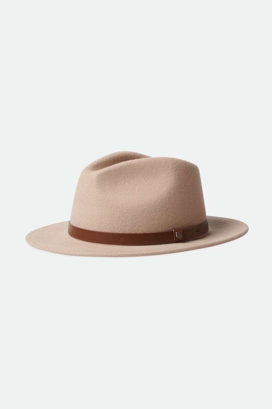 Fedoras Dama Brixton Messer Fedora Verzi Deschis | CYXFE7162