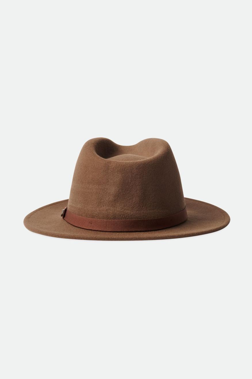 Fedoras Dama Brixton Messer Packable Fedora Maro | QJSRB8921