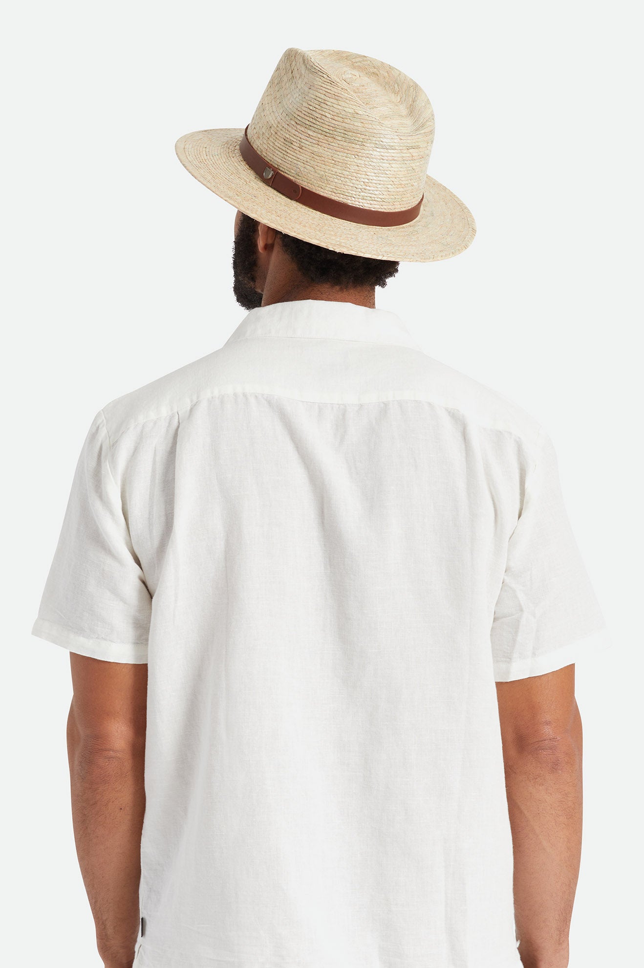 Fedoras Dama Brixton Messer Straw Fedora Bej | YRDGM3178