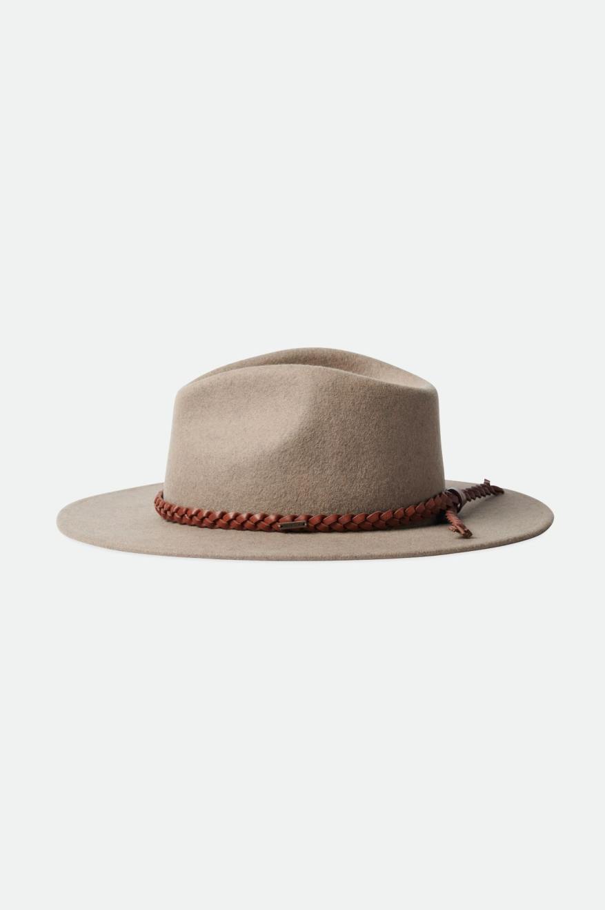 Fedoras Dama Brixton Messer Western Fedora Bej | AZLSD3867