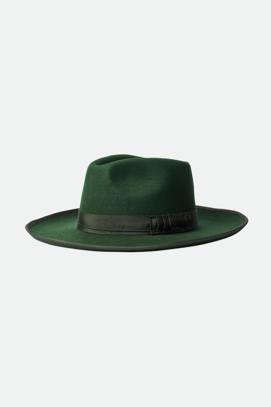 Fedoras Dama Brixton Reno Fedora Verzi | DSLYE8394