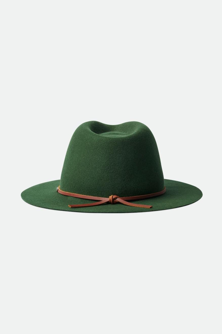 Fedoras Dama Brixton Wesley Packable Fedora Verzi | LYXOW0621