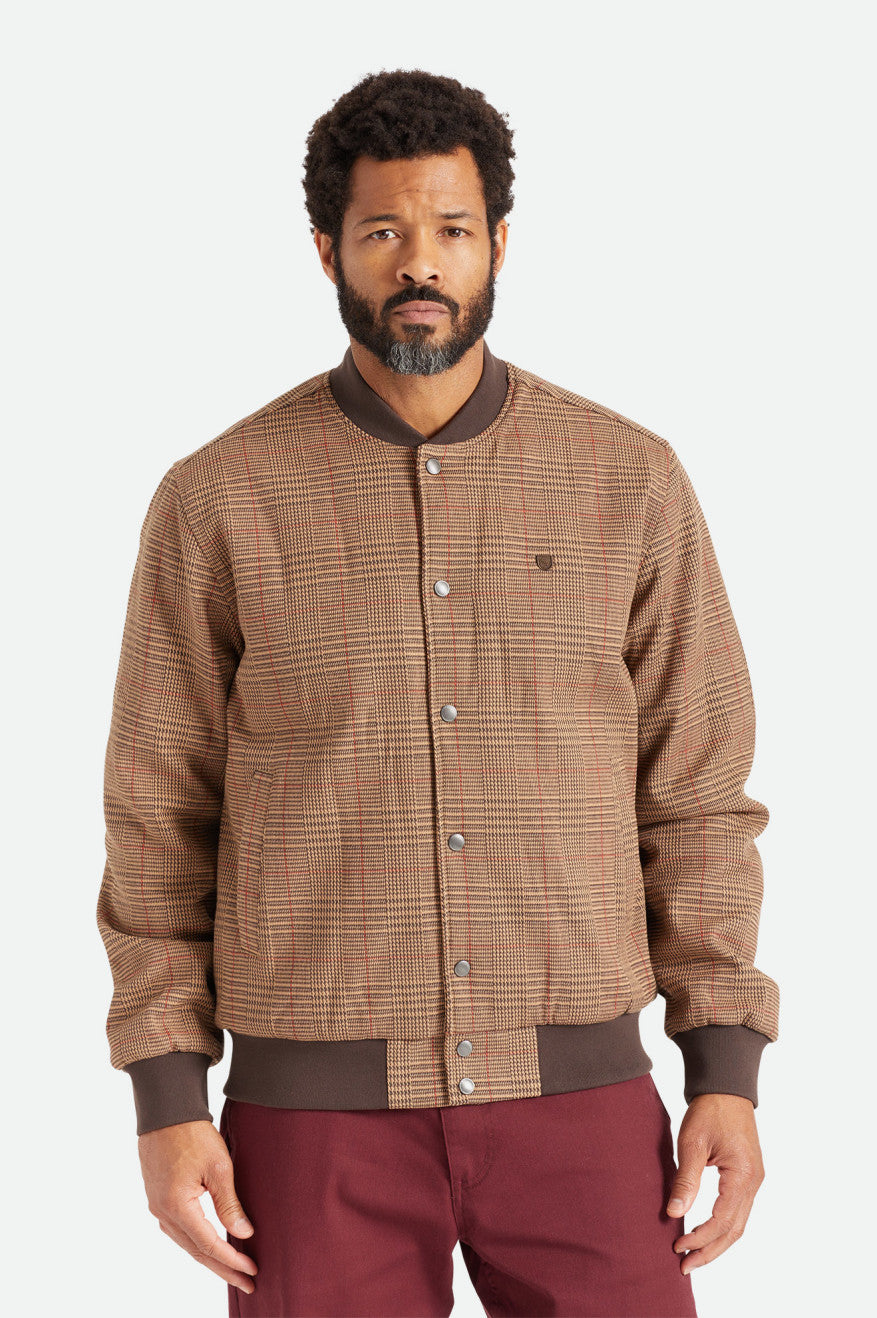 Geaca Barbati Brixton Dillinger Bomber Maro | OJABU4309