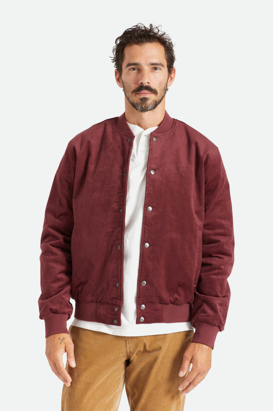 Geaca Barbati Brixton Dillinger Bomber Rosii | KZQND6215