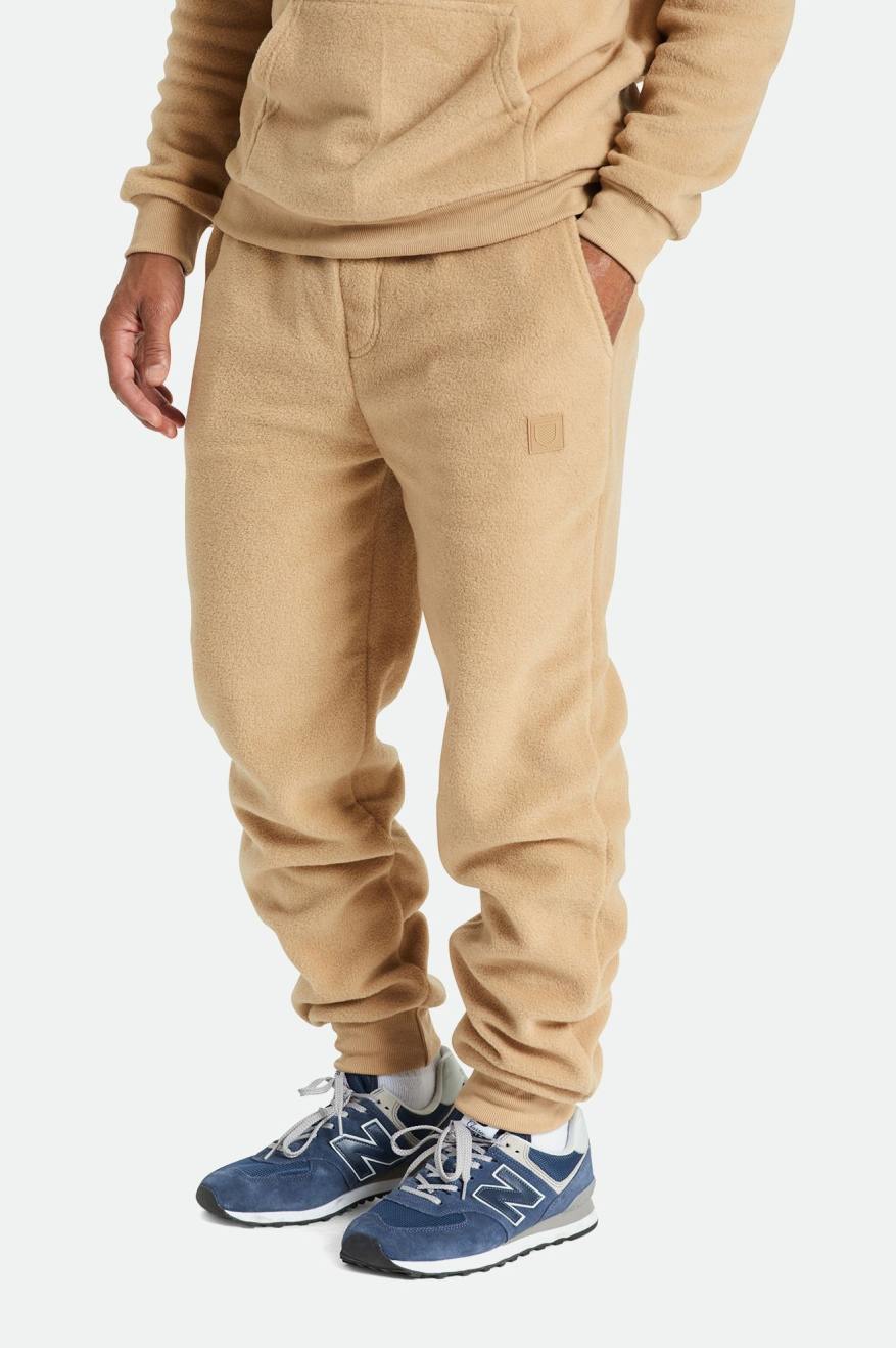 Hanorac Cu Gluga Barbati Brixton Blanket Fleece Jogger Bej | GLDIC0738