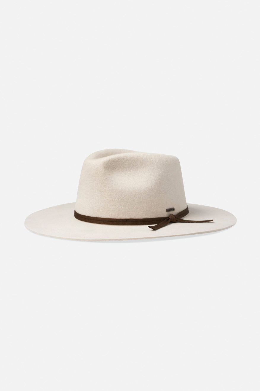 Palarie Barbati Brixton Cohen Cowboy Albi | TMABZ4963