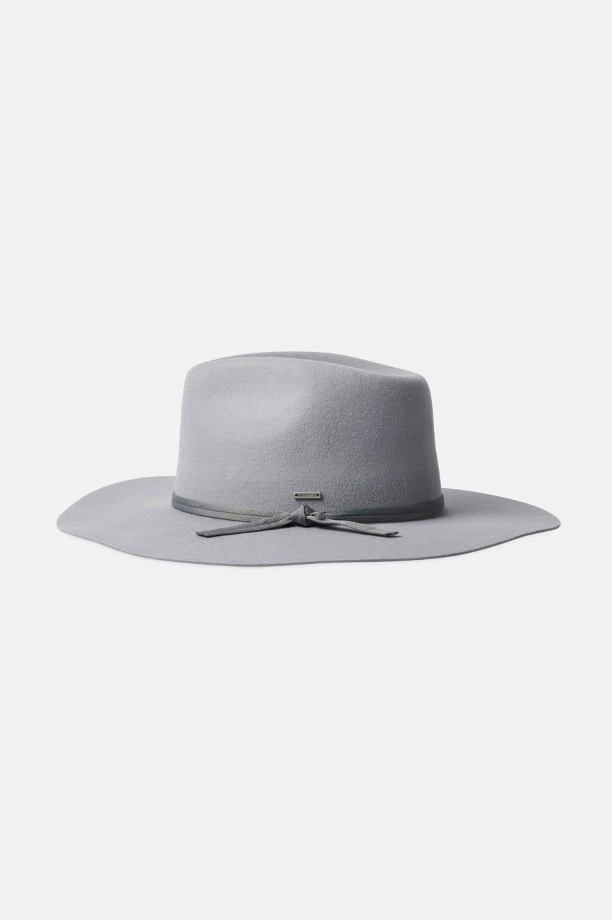 Palarie Dama Brixton Cohen Cowboy Hat Gri Deschis | SPHCL1480