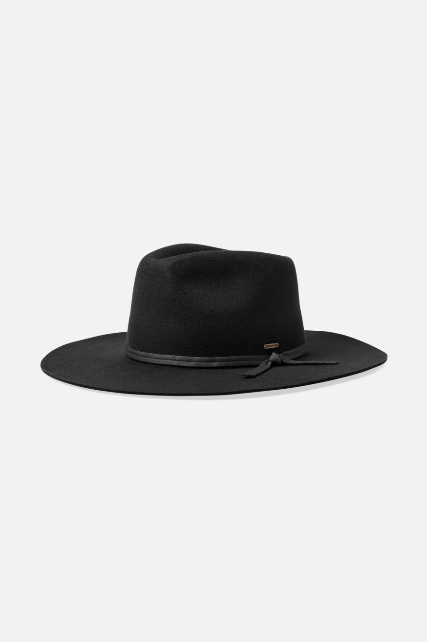 Palarie Dama Brixton Cohen Cowboy Hat Negrii | XBUPN5871