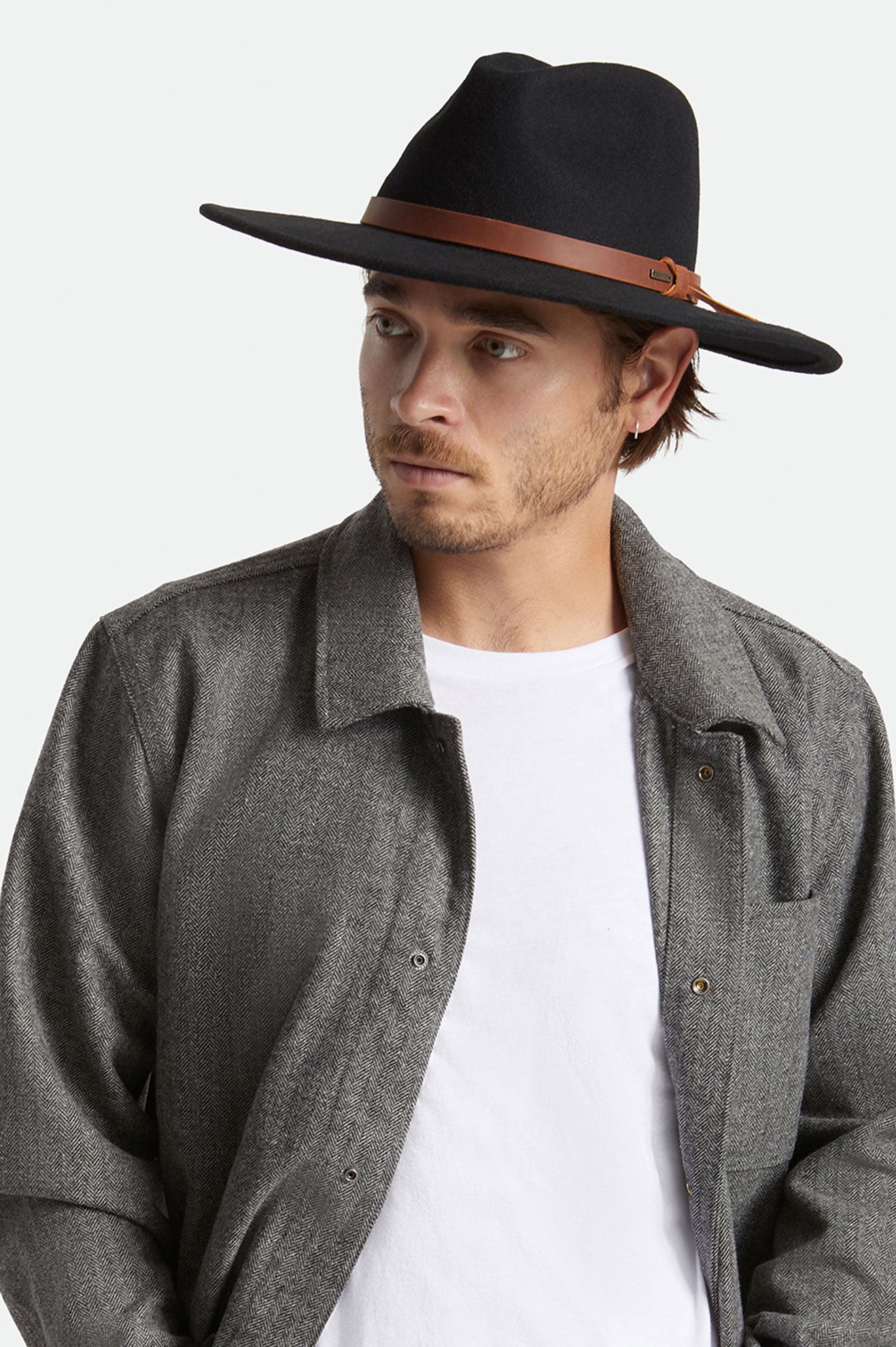 Palarie Dama Brixton Field Proper Hat Negrii | AWJOX2398