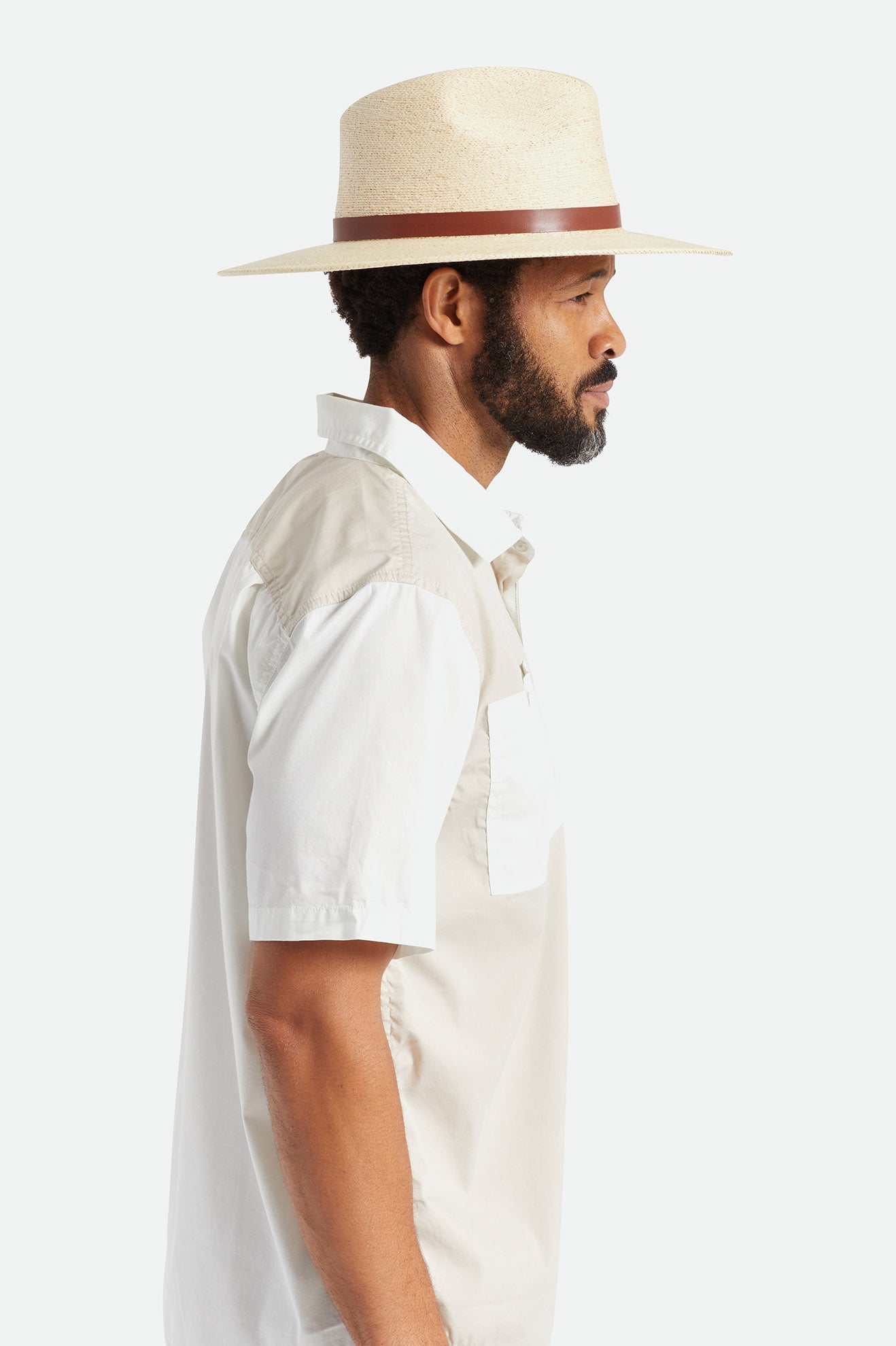 Palarie Dama Brixton Field Proper Straw Hat Bej | TCGYK9786