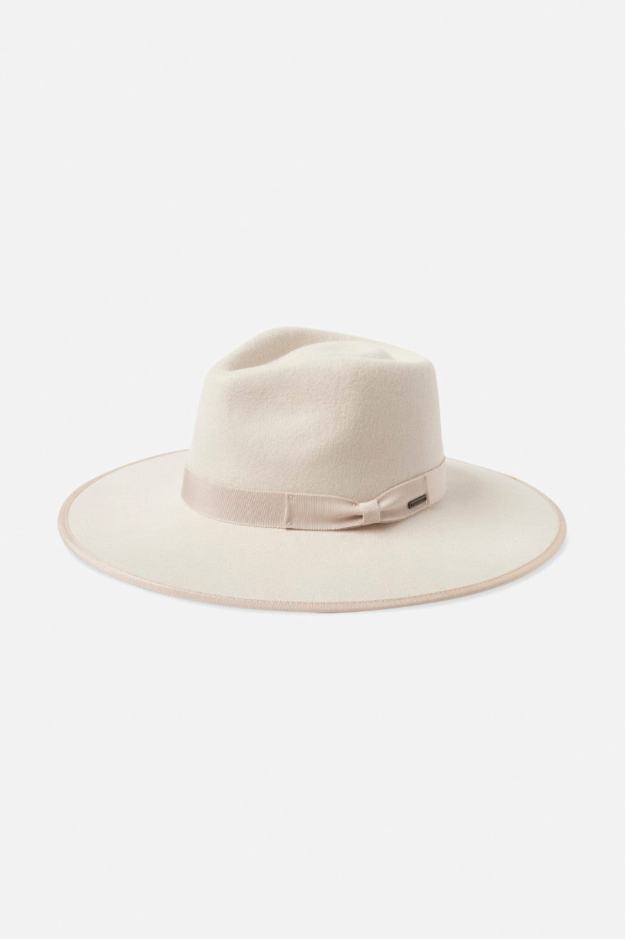 Palarie Dama Brixton Jo Rancher Hat Albi | LVATP6019