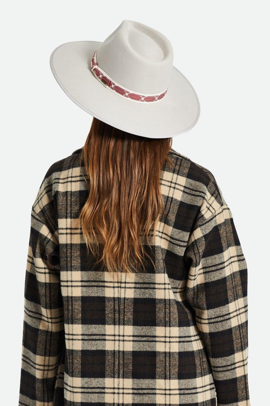 Palarie Dama Brixton Jo Rancher Hat Bej | LATZC5839