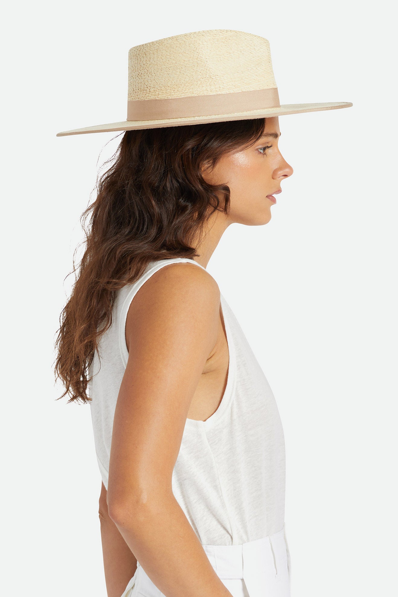 Palarie Dama Brixton Jo Straw Rancher Hat Bej | ECUFV0249