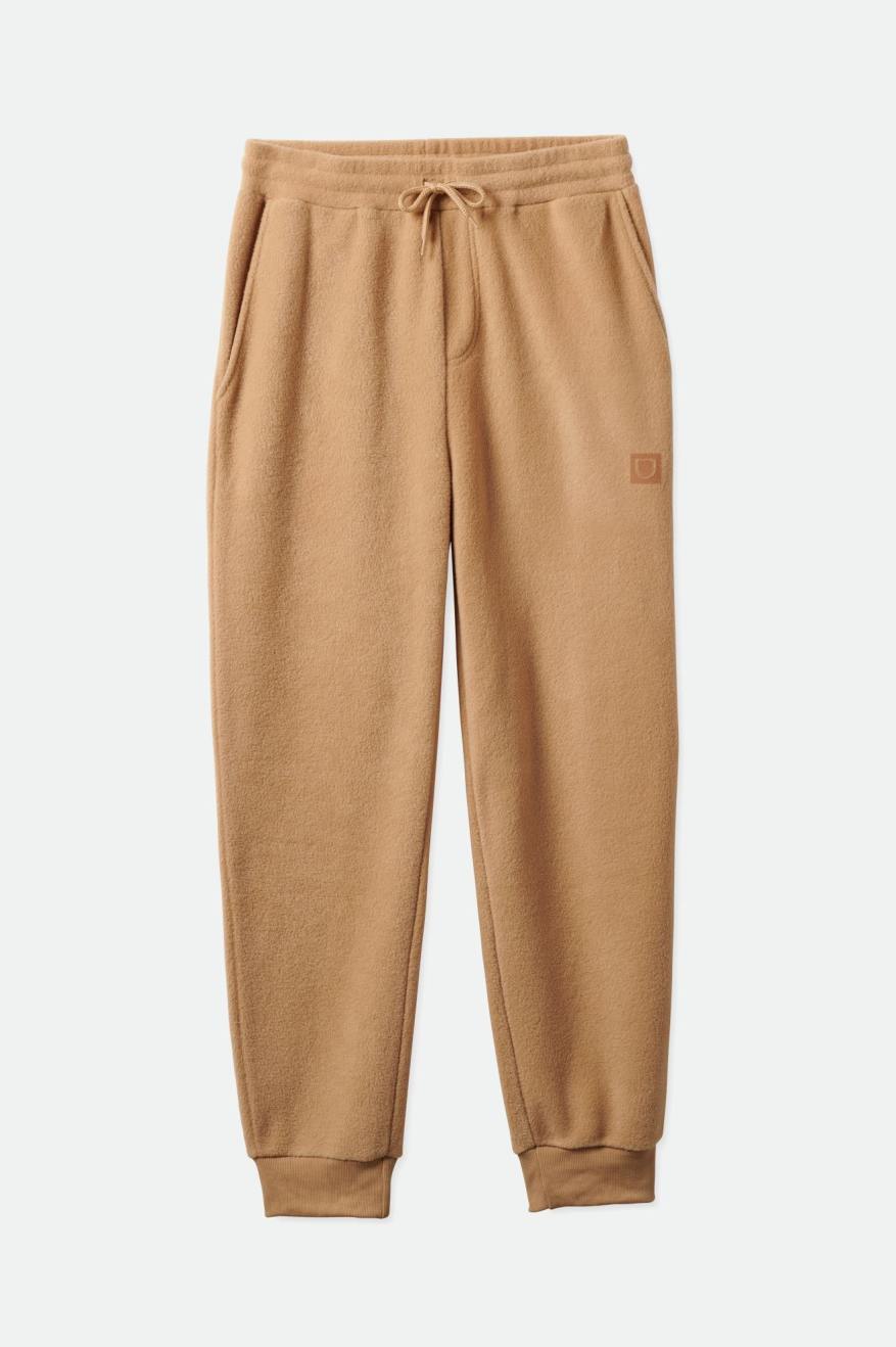 Pantaloni Barbati Brixton Blanket Fleece Jogger Bej | IGYOZ6823