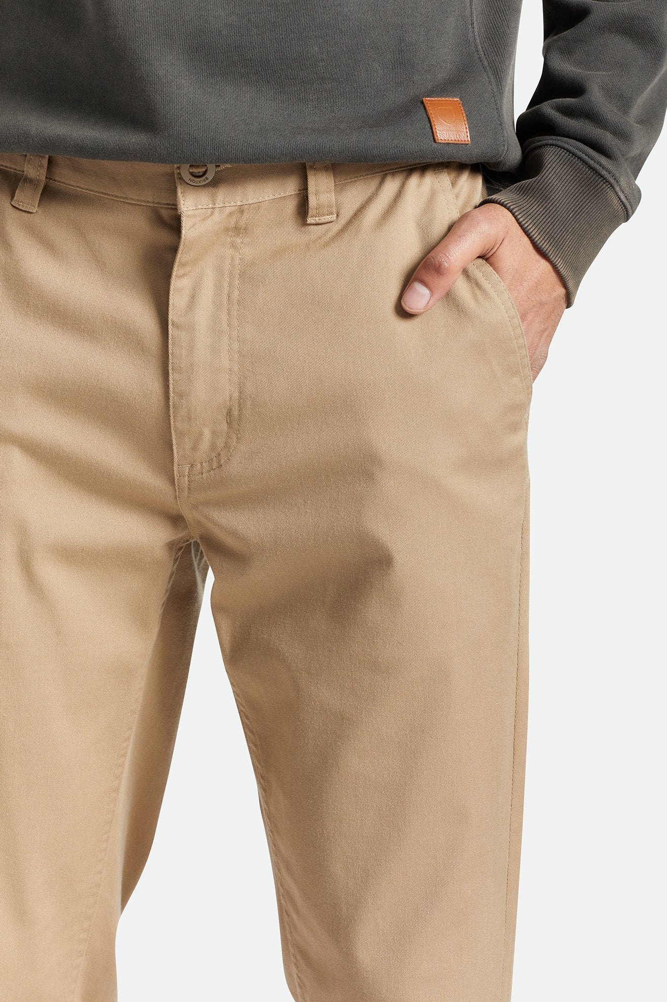 Pantaloni Barbati Brixton Choice Chino Kaki | NCWSB1792