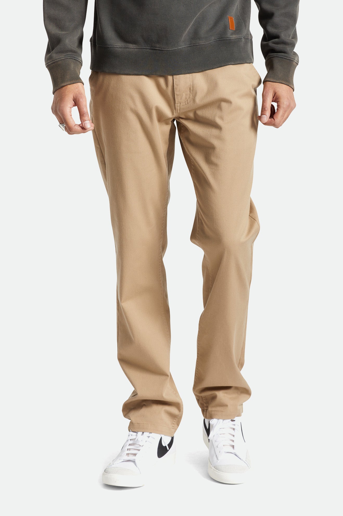 Pantaloni Barbati Brixton Choice Chino Kaki | NCWSB1792