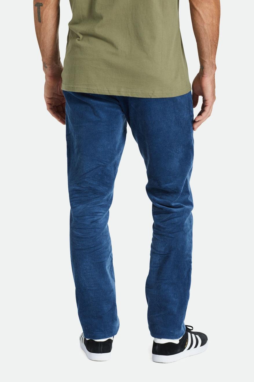 Pantaloni Barbati Brixton Choice Chino Regular Albastri | ERFAI9875