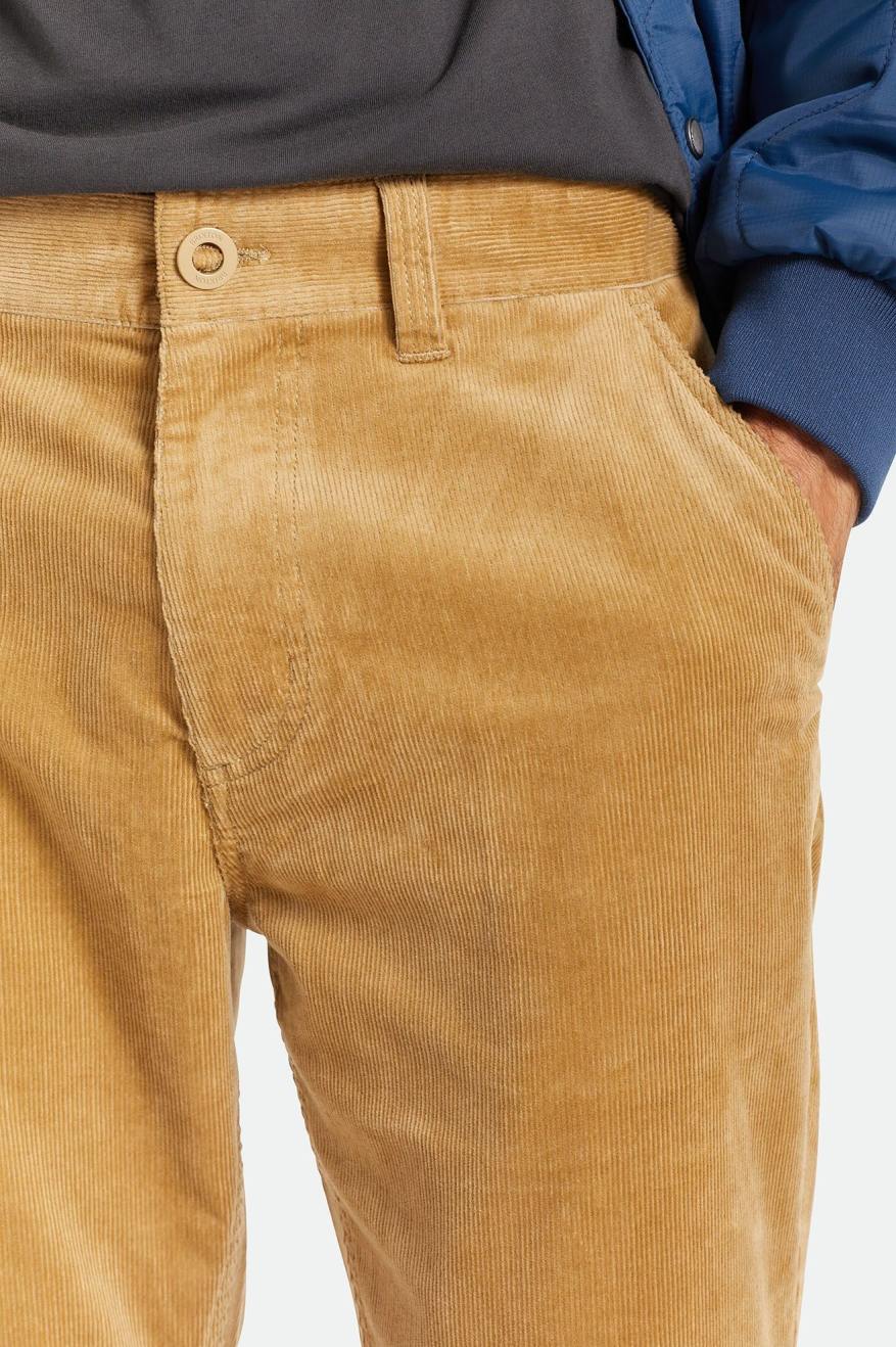 Pantaloni Barbati Brixton Choice Chino Regular Kaki | NXRMQ4852