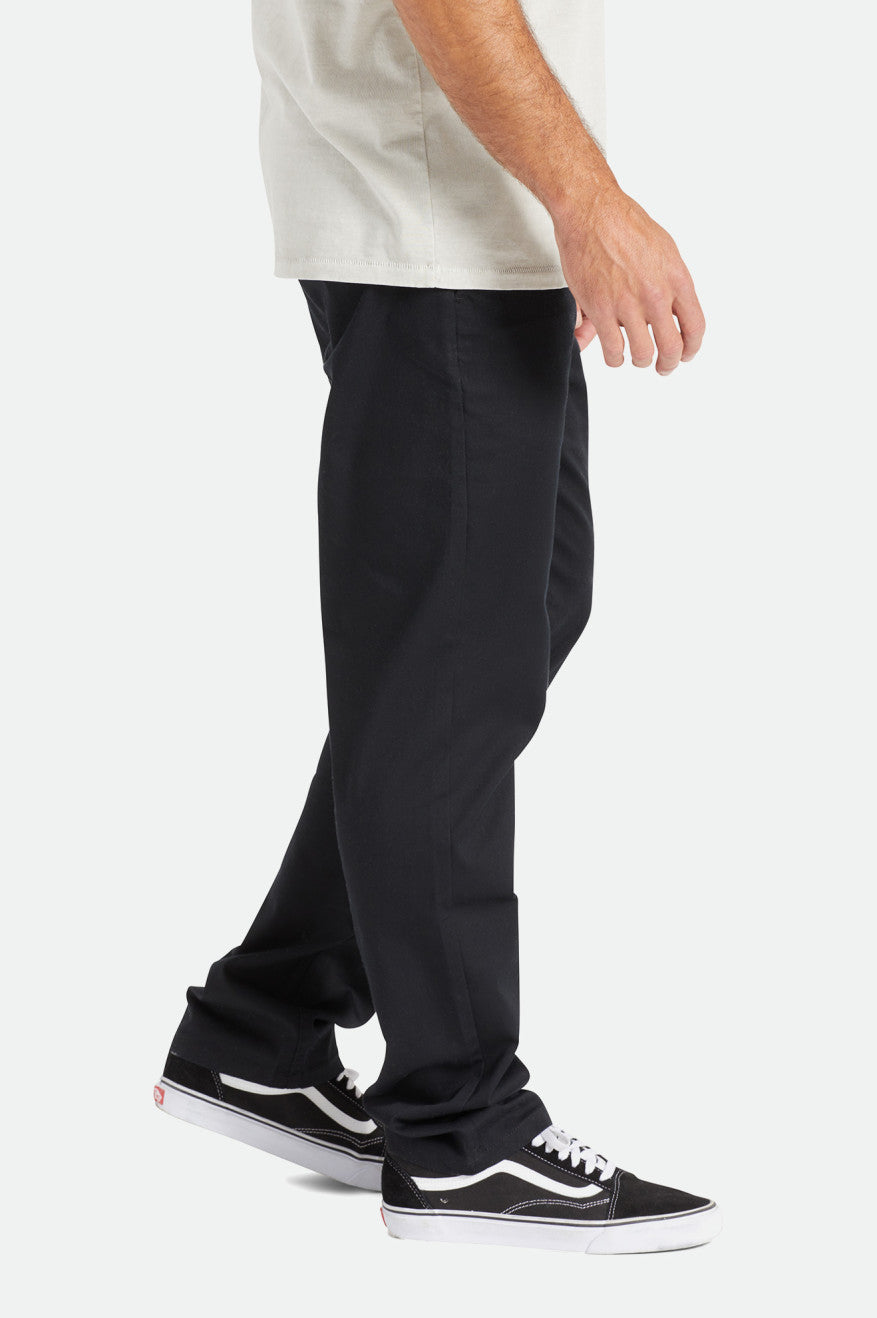 Pantaloni Barbati Brixton Choice Chino Regular Negrii | WJISB8675