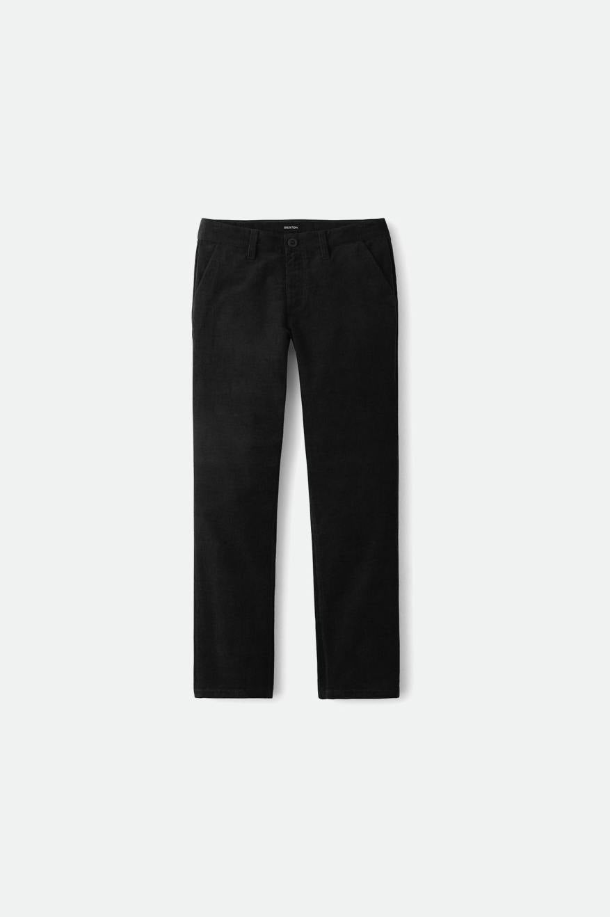 Pantaloni Barbati Brixton Choice Chino Regular Negrii | WJISB8675