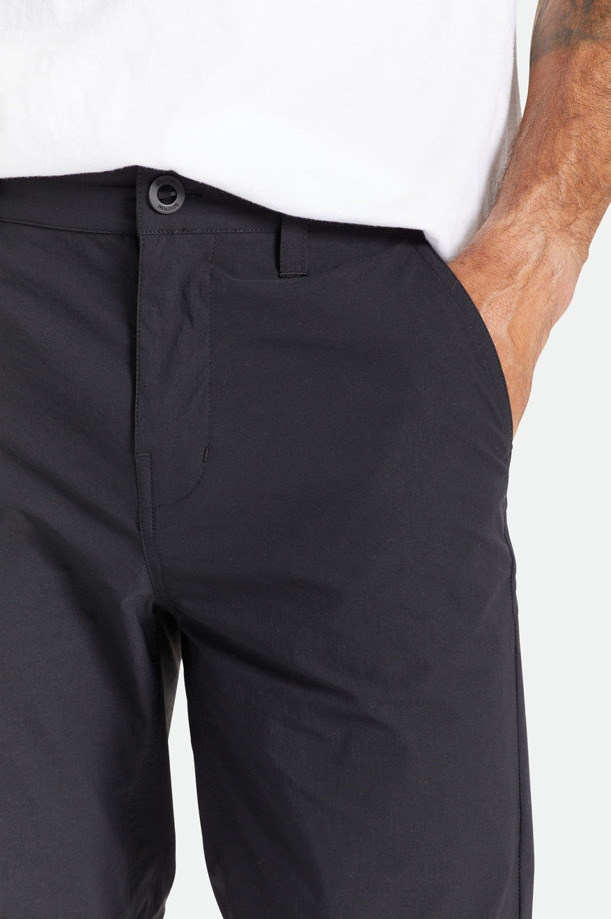 Pantaloni Barbati Brixton Knox Utility Slim Negrii | BFYJC8017