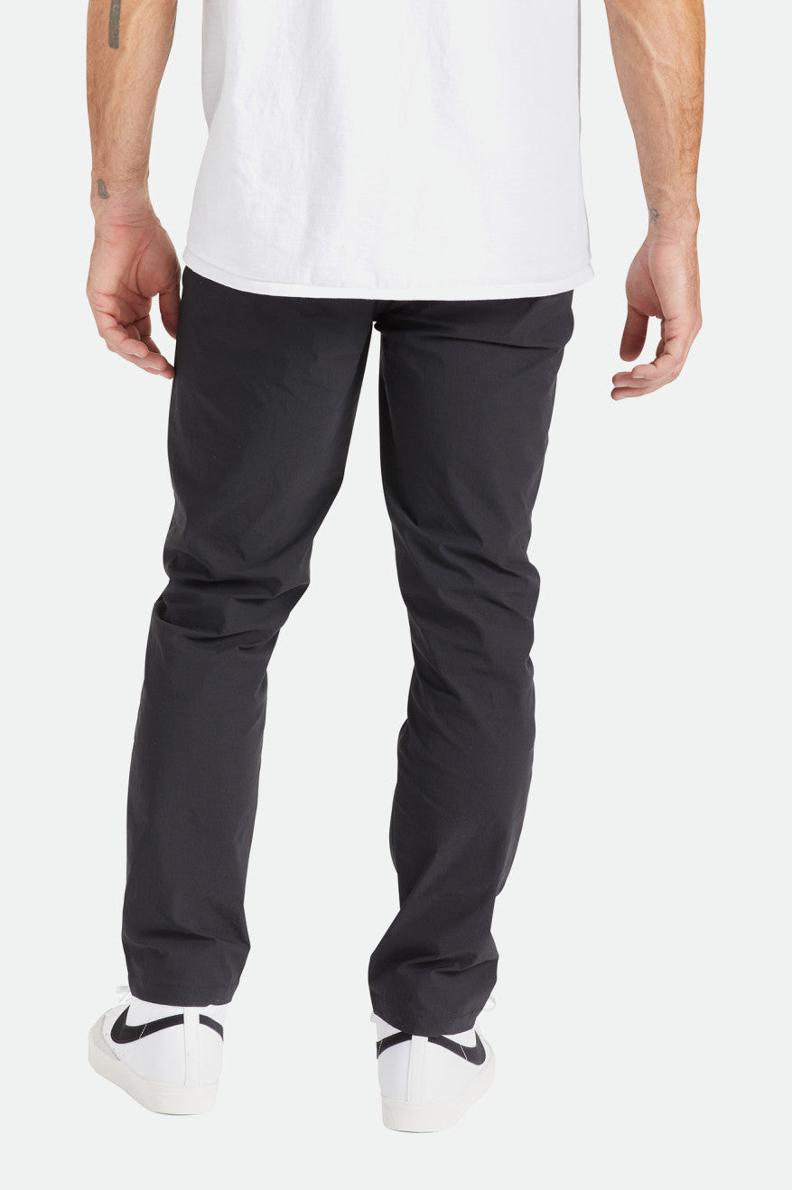 Pantaloni Barbati Brixton Knox Utility Slim Negrii | BFYJC8017