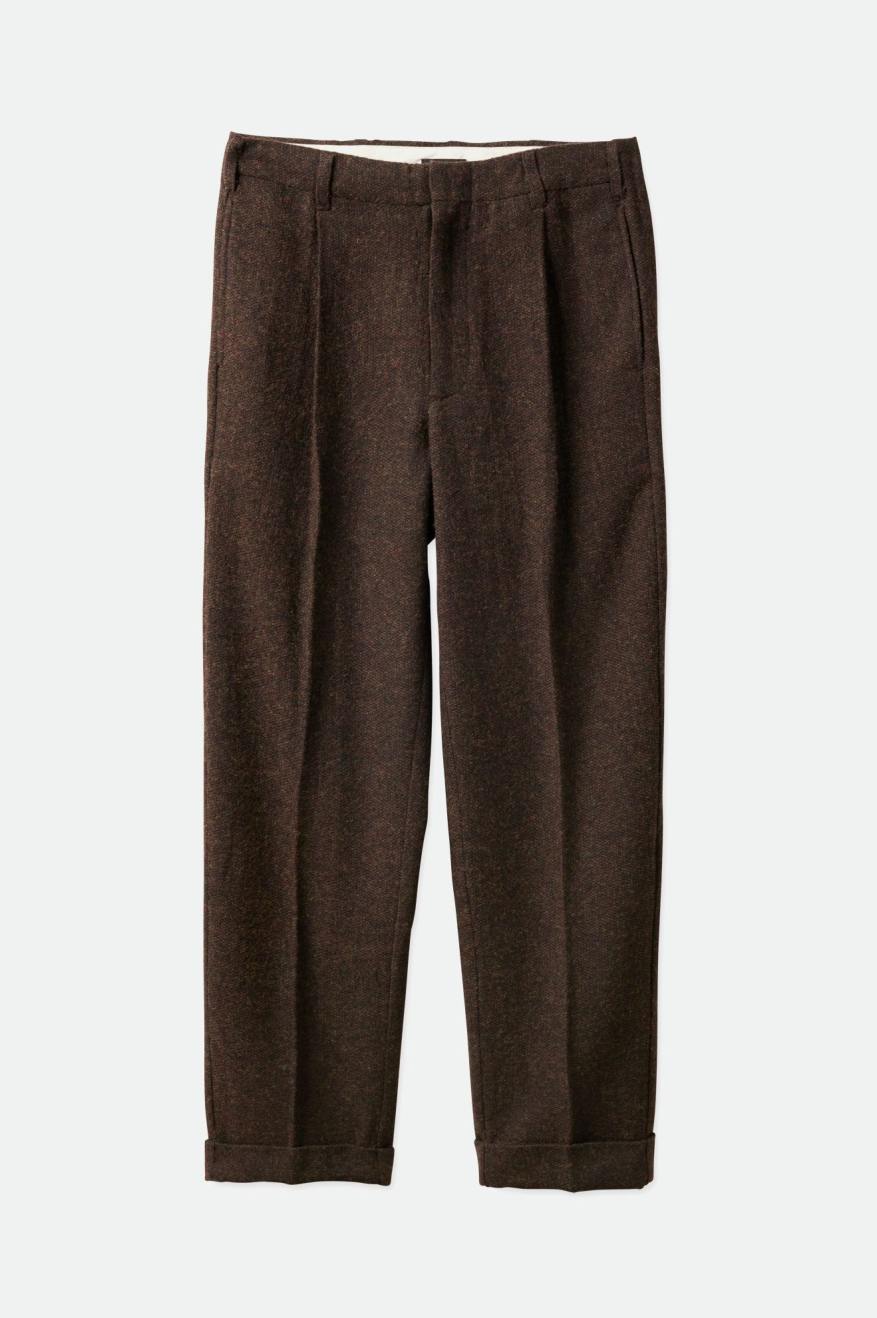 Pantaloni Barbati Brixton Regent Reserve Trouser Maro | KIQUD2704