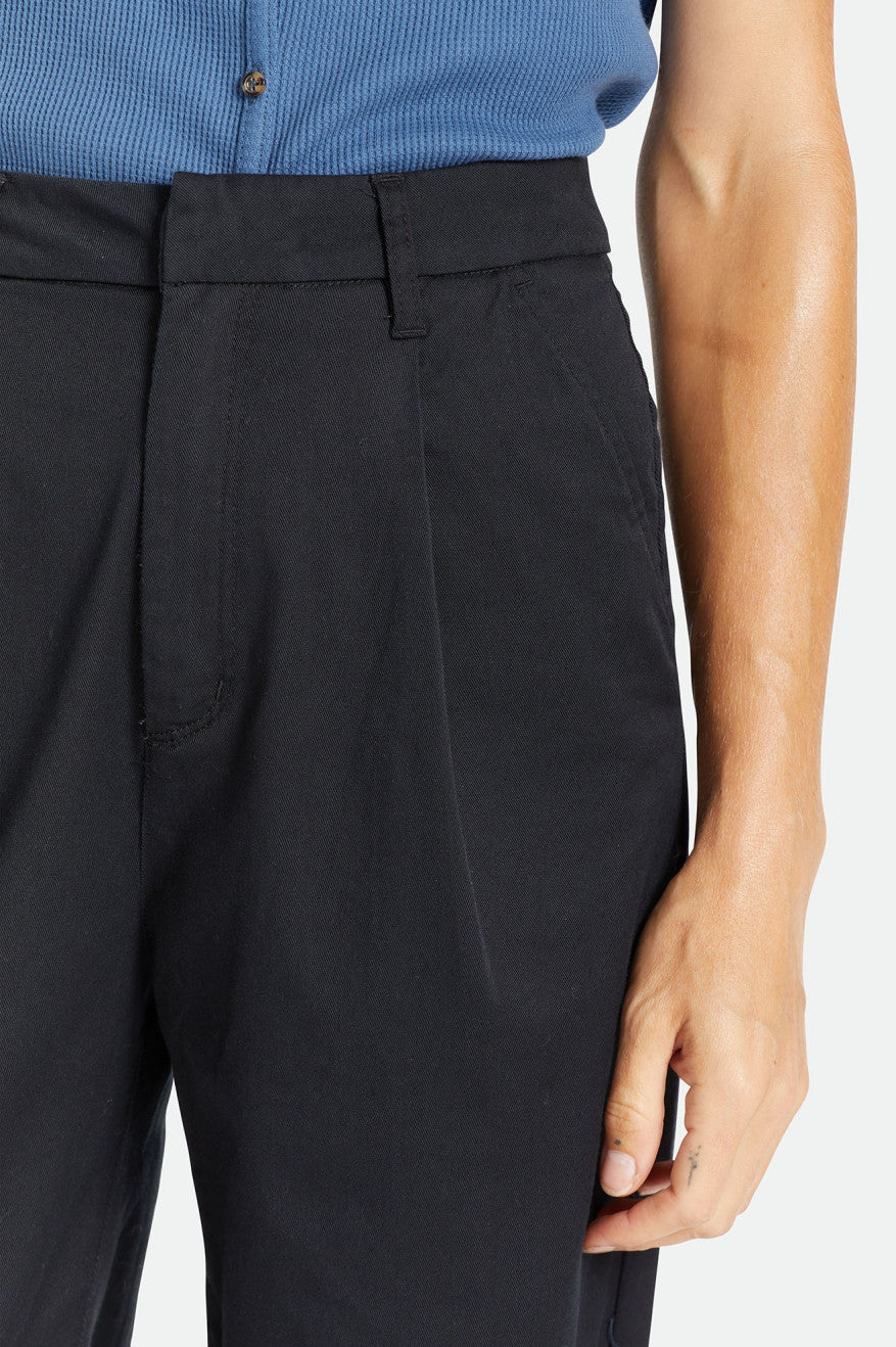 Pantalonii Dama Brixton Victory Trouser Negrii | WBRNE6840