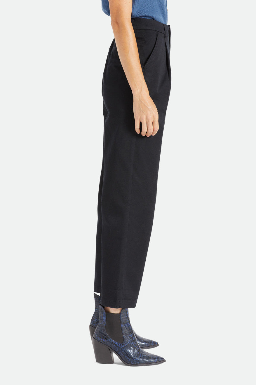 Pantalonii Dama Brixton Victory Trouser Negrii | WBRNE6840