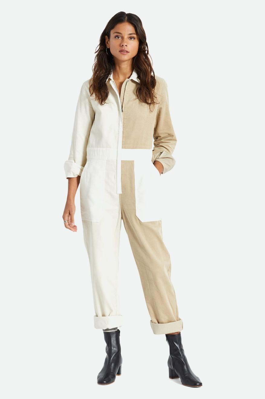 Salopeta Dama Brixton Mersey Coverall Galbeni Deschis | VWDPS9854