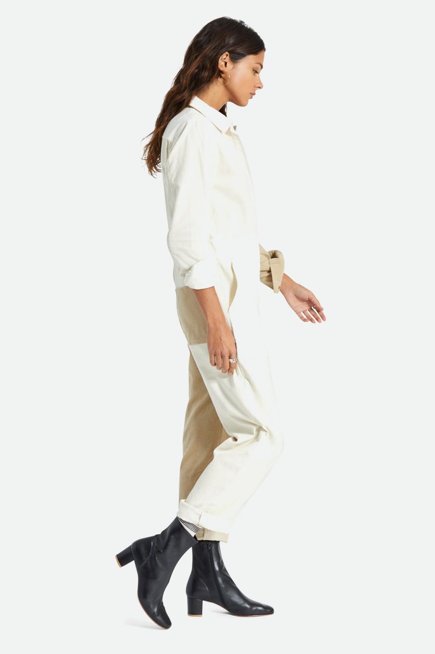 Salopeta Dama Brixton Mersey Coverall Galbeni Deschis | VWDPS9854