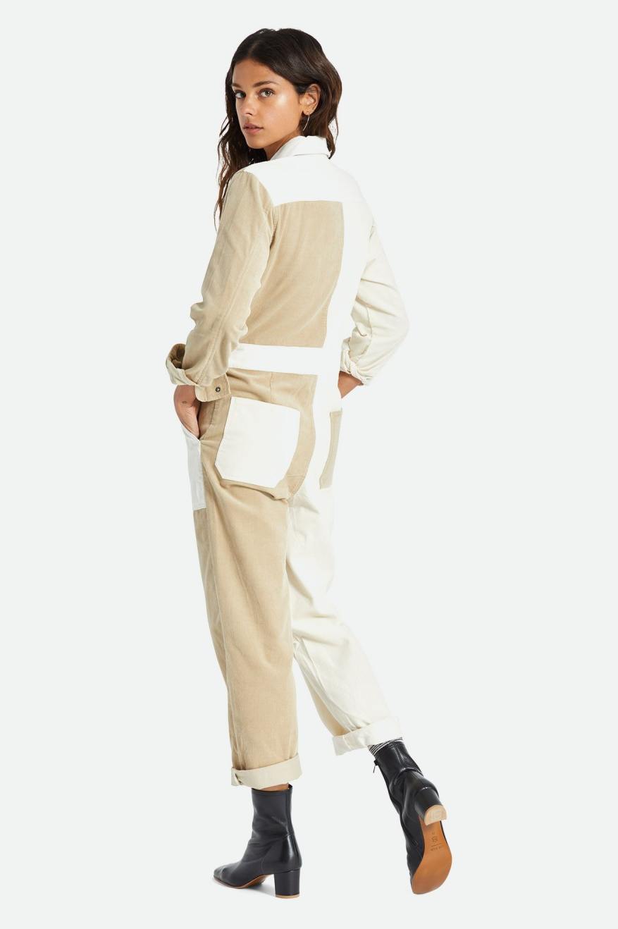 Salopeta Dama Brixton Mersey Coverall Galbeni Deschis | VWDPS9854