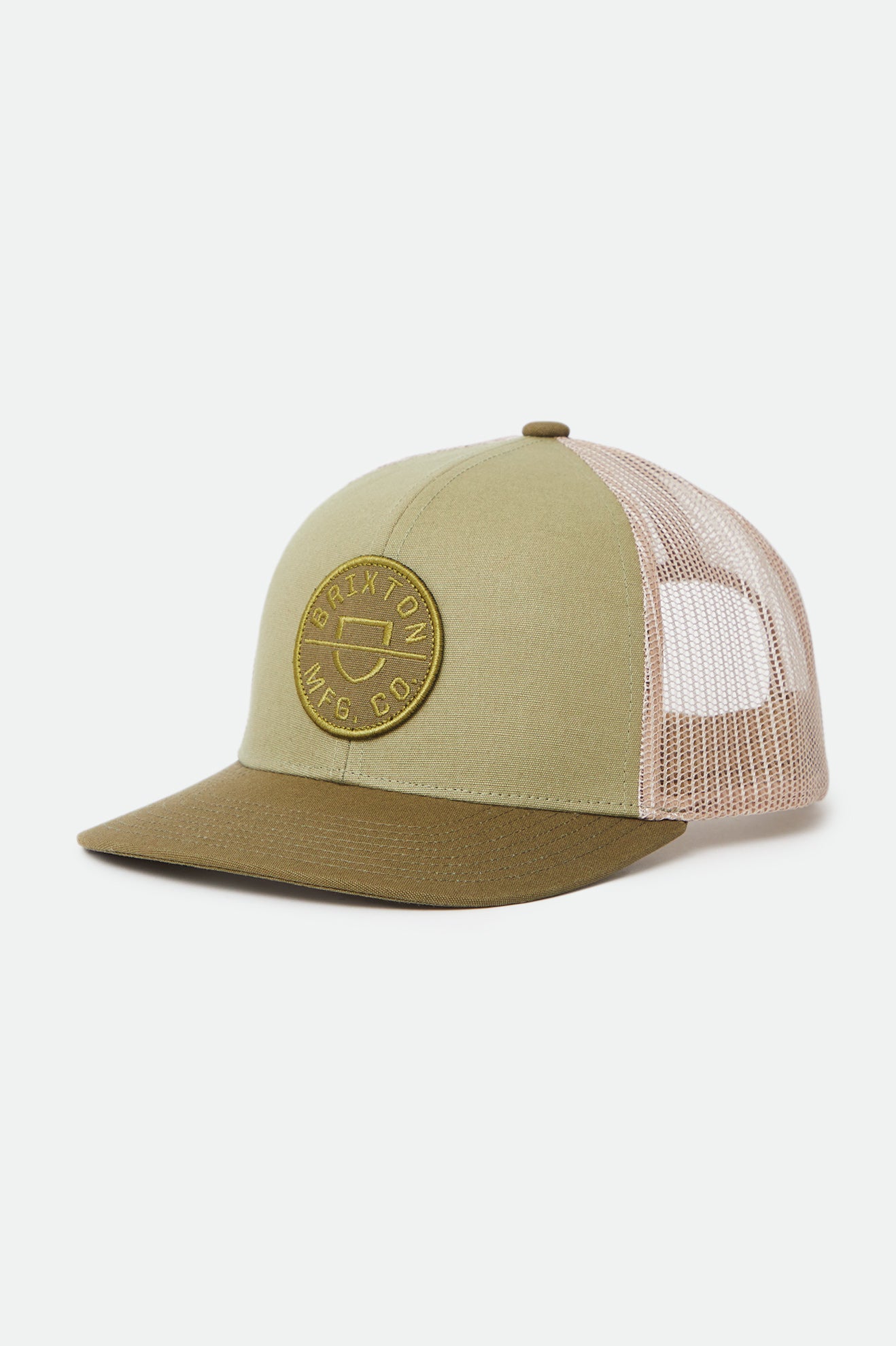 Sapca Barbati Brixton Crest NetPlus MP Mesh Cap Masline Verzi | OIAGB6947