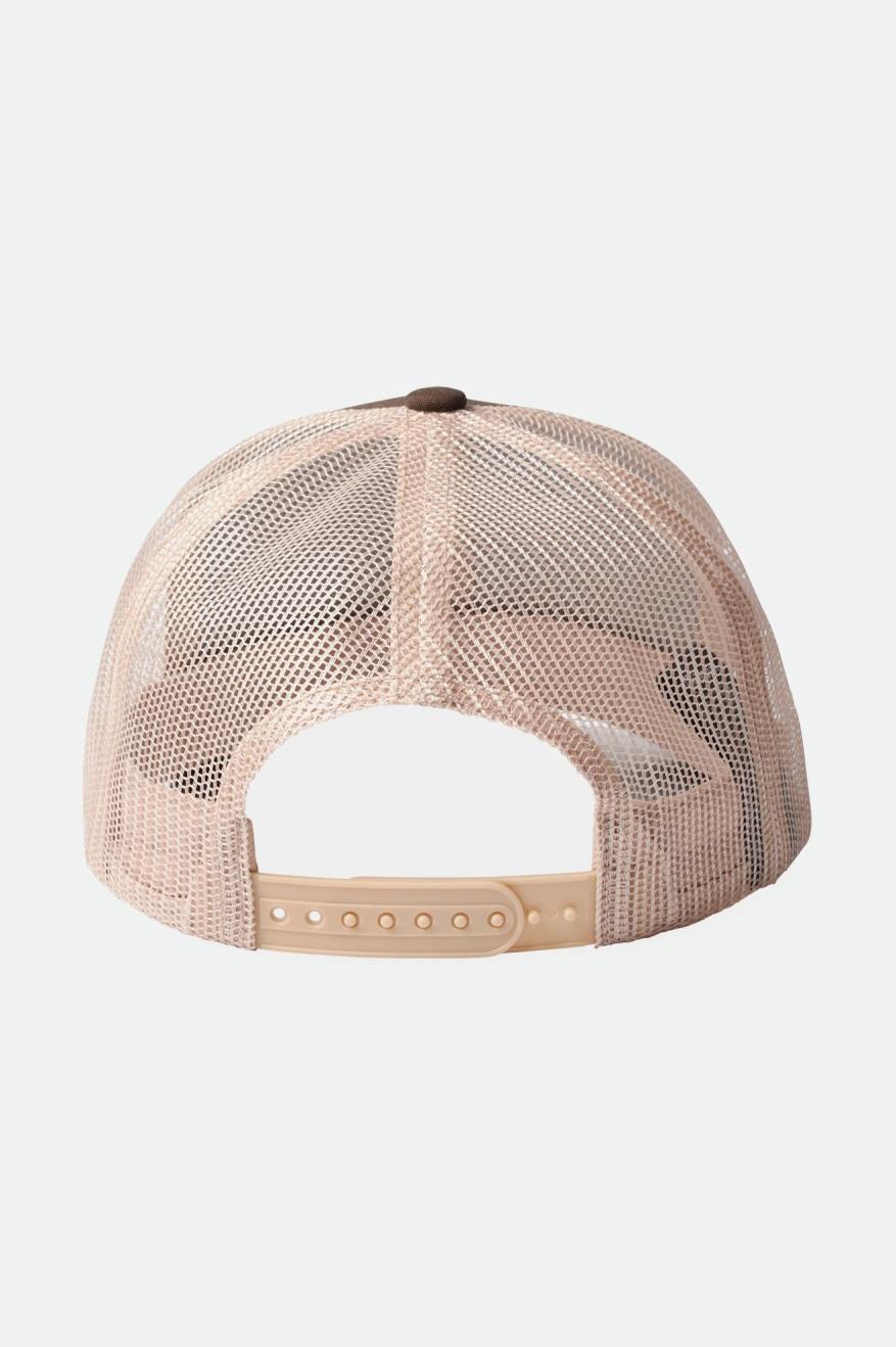 Sapca Barbati Brixton Crest NetPlus MP Mesh Cap Maro | SHUOW9306