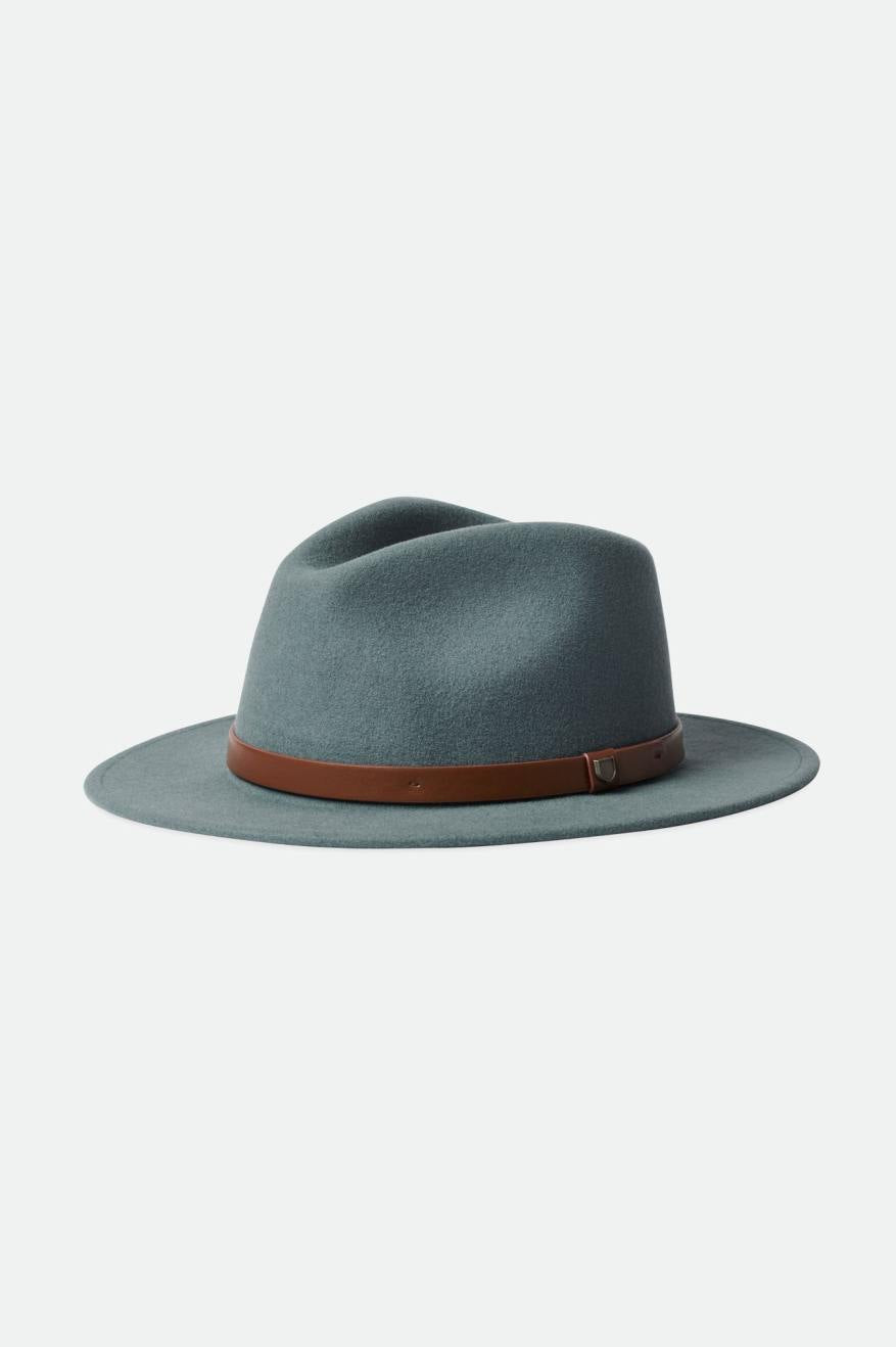 Fedoras Barbati Brixton Messer Albastri | LRWEC6725