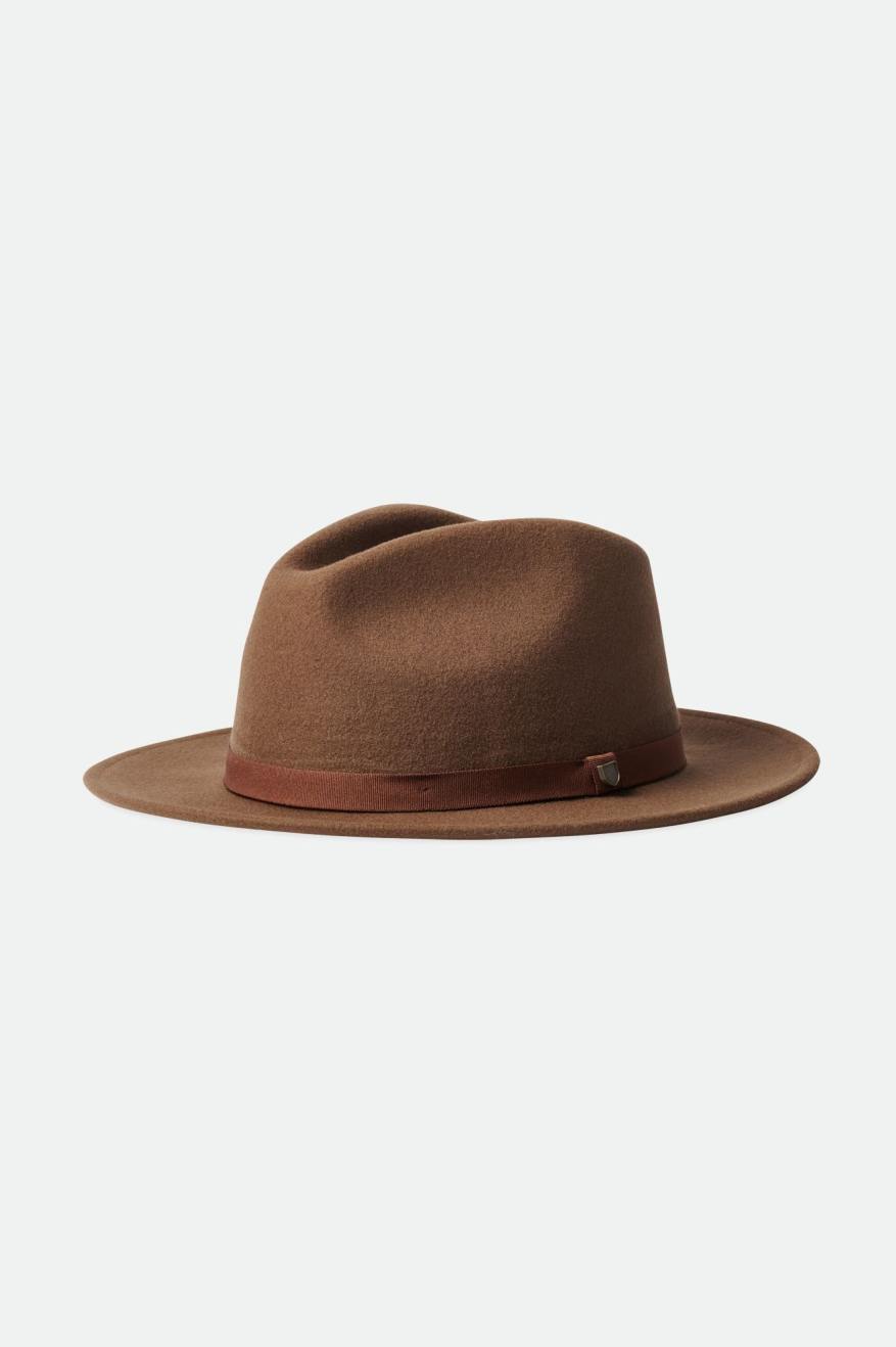 Fedoras Dama Brixton Messer Packable Fedora Maro | QJSRB8921