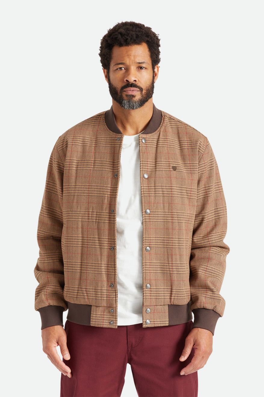 Geaca Barbati Brixton Dillinger Bomber Maro | OJABU4309